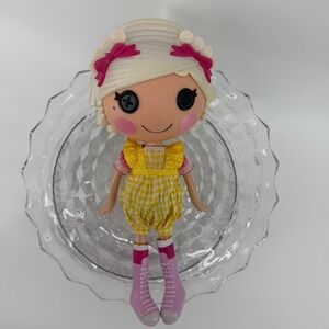 Lalaloopsy Suzette La Sweet Blonde Hair Yellow Gingham 12 Full MGA Entertainment